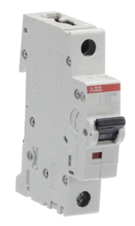 Miniatyrbillede 2 af 3: ABB S201M-B16 Sicherungsautomat 10kA 16A B 1p kredsløbsafbryder Miniature strømafbryder 1