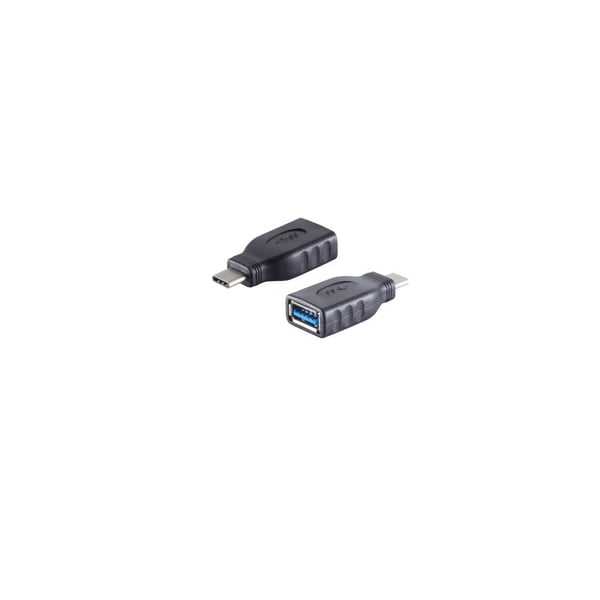 shiverpeaks BS13-30008 kabel kønsskifter USB C USB A Sort
