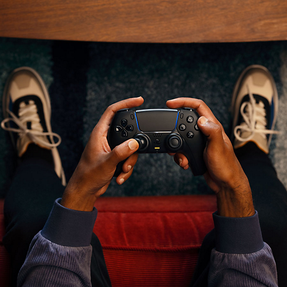 Sony DualSense V2 Musta Bluetooth/USB Pad-ohjain Analoginen/Digitaalinen Android, MAC, PC, PlayStation 5, iOS