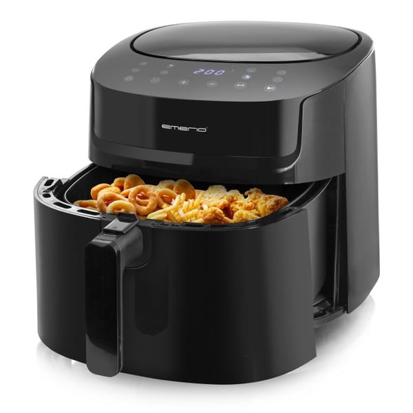 Emerio AF-129622.1 frituregryde Enkelt 7,2 L Enkeltstående 1800 W Varmluftsteger Sort Emerio AF-129622.1 frituregryde Enkelt 7,2 L Enkeltstående 1800 W Varmluftsteger Sort