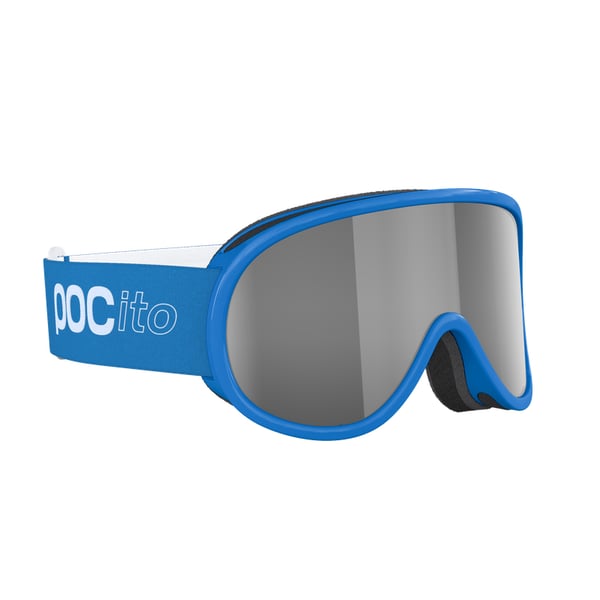 Miniatyrbillede 3 af 4: POC POCito Retina vinter sportsbrille Blå Børn Grå Cylindrisk (flad) linse