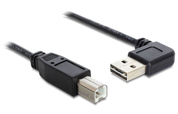 DeLOCK USB 2.0 5m USB-kabel USB A Micro-USB B Sort DeLOCK USB 2.0 5m USB-kabel USB A Micro-USB B Sort