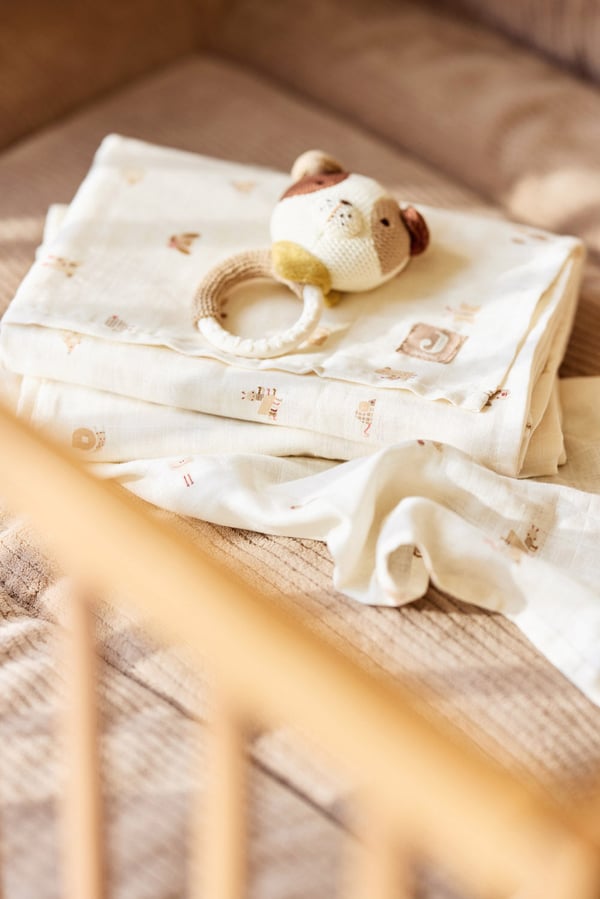 Jollein 535-852-68154 svøb Svøb tæppe Beige