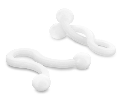 Miniatyrbillede 1 af 4: DeLOCK 22060 kabelorganisator Universel Kabelklemme Transparent 100 stk