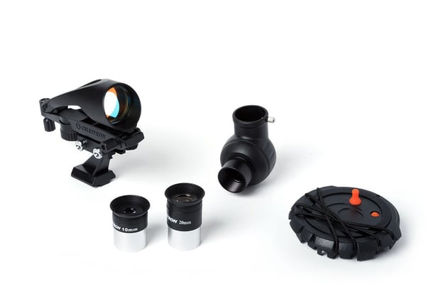 Celestron Inspire 70AZ Refraktor 35x Sort, Blå
