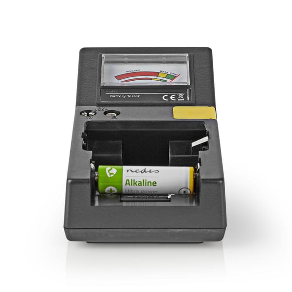 Nedis BATE110 batteritester Sort
