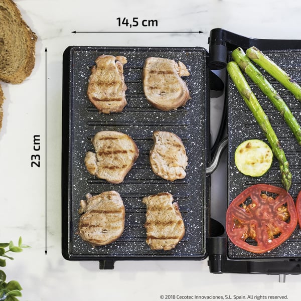 Pikkukuva 7 / 7: Cecotec Rock´nGrill 750 Full Open kosketusgrilli