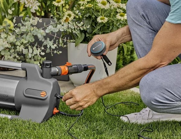 Miniatyrbillede 3 af 8: Gardena 9058-20 vandpumpe 1050 W Tyngdekraftspumpe 4,9 bar 6300 l/t