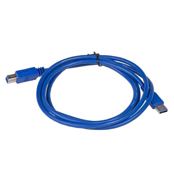 Miniatyrbillede 1 af 2: Akyga AK-USB-09 USB-kabel USB 3.2 Gen 1 (3.1 Gen 1) 1,8 m USB B USB A Blå
