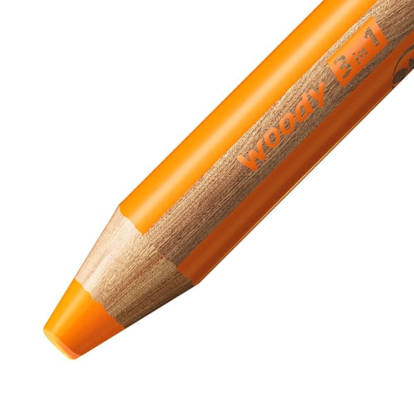 STABILO woody 3 in 1 Orange 1 styck