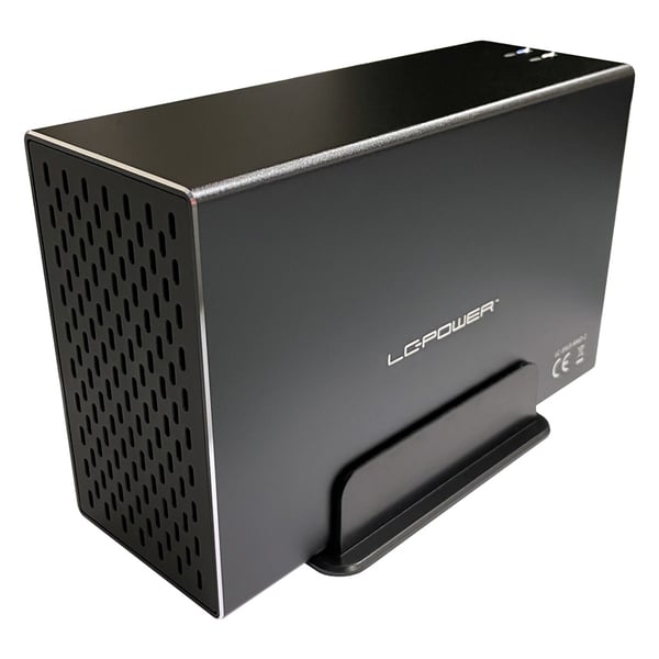 Miniatyrbillede 1 af 9: LC-Power LC-35U3-RAID-2 - HDD-kabinet - 3.5\" - SATA - Serial ATA II - Serial ATA III - 5 Gbit/s - US