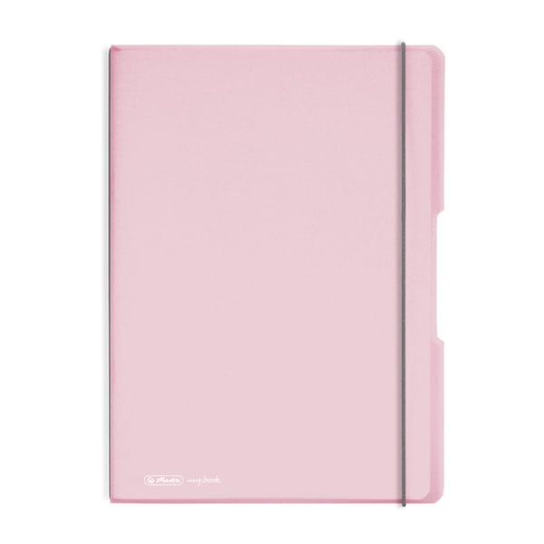 Herlitz 11408648 blok og notesblok A4 80 ark Lyserød
