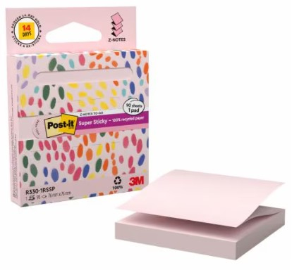 Post-It R330-1RSSP itseliimautuva muistilappu Neliö Vaaleanpunainen 90 arkkia Itsekiinnittyvä Post-It R330-1RSSP itseliimautuva muistilappu Neliö Vaaleanpunainen 90 arkkia Itsekiinnittyvä