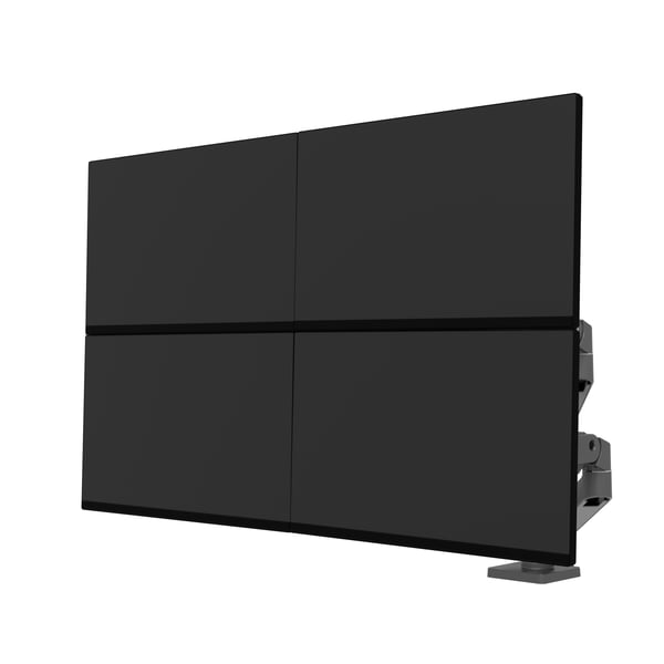 Miniatyrbillede 9 af 9: Ergotron LX Pro Series 45-686-293 skærmbeslag og -stativer 68,6 cm (27") Skrivebord Mørkegrå