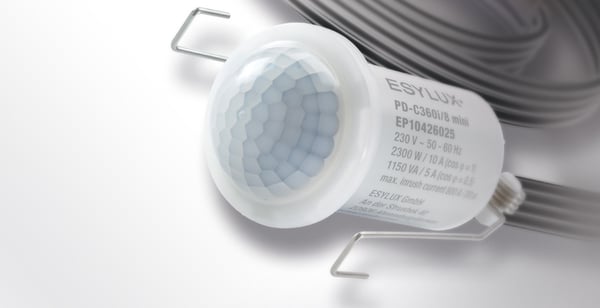 ESYLUX EP10426155 bevægelsessensor Trådløs Loft Hvid