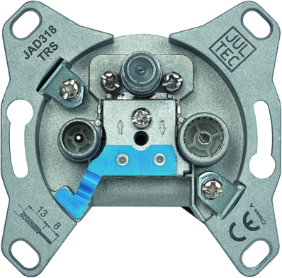JULTEC JAD318TRS eluttag Silver
