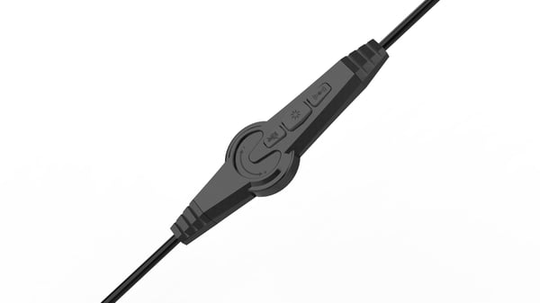 Inca IGK-X8S hovedtelefoner/headset Ledningsført Spil Sort