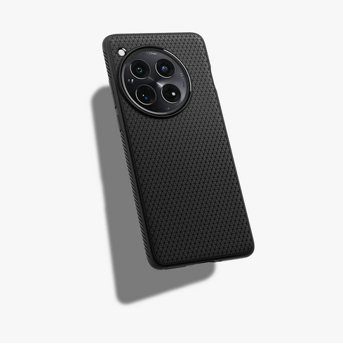 Miniatyrbild 4 av 10: Spigen OnePlus 12 Liquid Air Matte Black mobiltelefonfodral 17,3 cm (6.82") Mobilskal Svart