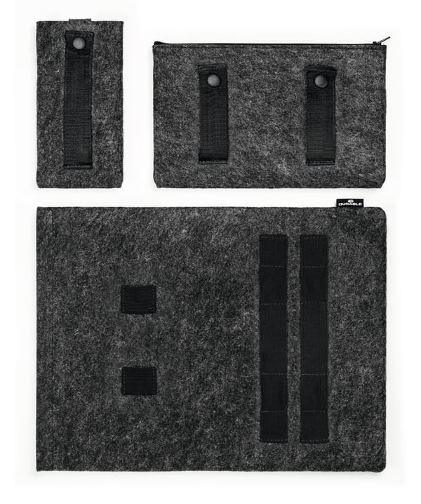 Miniatyrbillede 7 af 13: Durable Effect 41,7 cm (16.4") Etui Anthracit