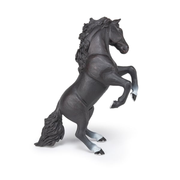 Miniatyrbild 5 av 7: Papo Black reared up horse