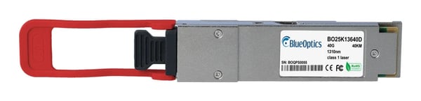 BlueOptics BO25K13640DIN modul til netværksmodtager Fiberoptisk 40000 Mbit/s QSFP