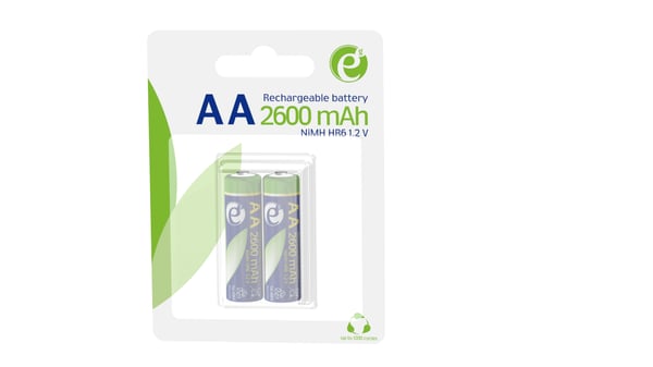 EnerGenie EG-BA-AA26-01 husholdningsbatteri Genopladeligt batteri AA Nikkel-Metalhydrid (NiMH)