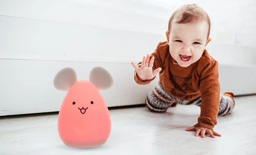 innoGIO GIOmouse natlys til baby Fritstående Hvid LED 0,5 W