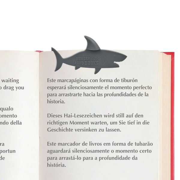 Legami VSHARK0001 Mjukt bokmärke Multifärg