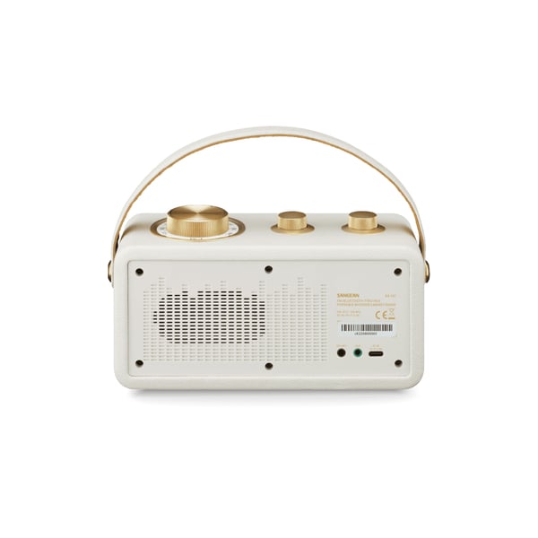 Miniatyrbillede 5 af 8: Sangean RA-101 Bærbar Analog Guld, Elfenben