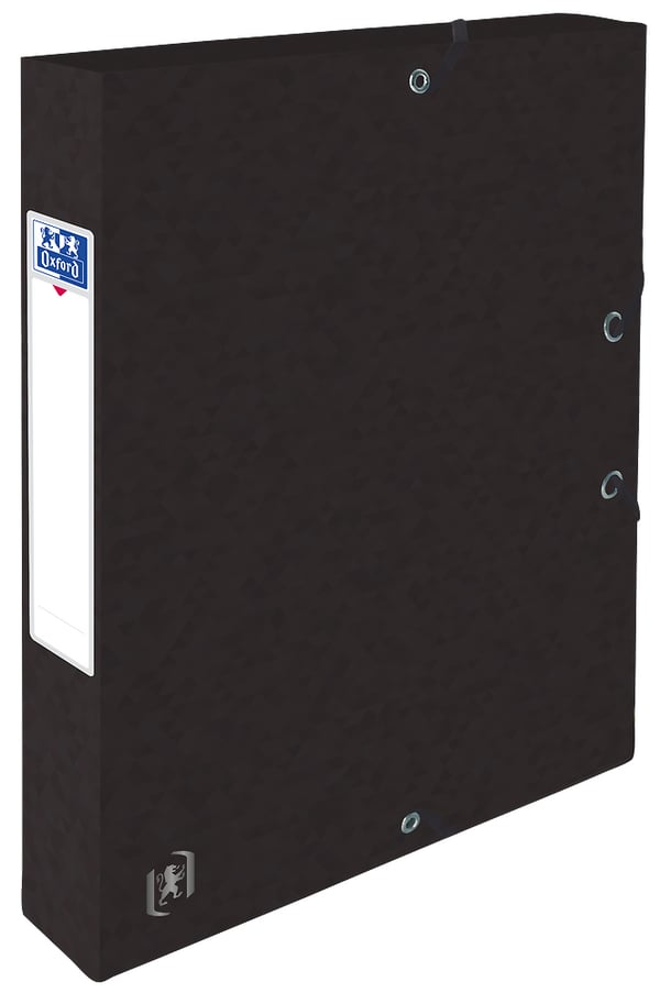 Miniatyrbillede 3 af 4: Oxford 400114370 folder Pap Sort A4+