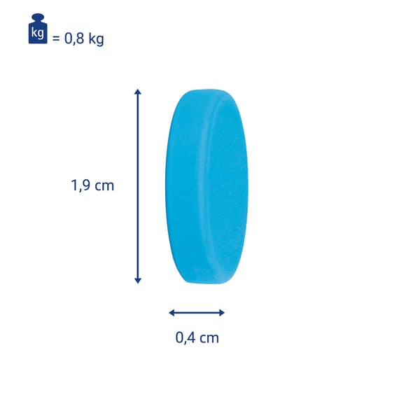 Miniatyrbillede 2 af 8: MAUL 6166699 kraftfuld magnet Rund
