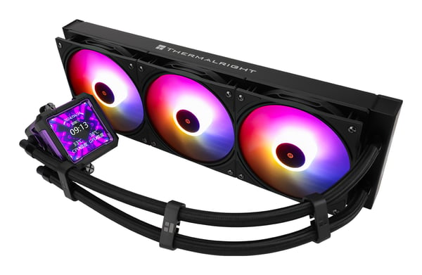 Thermalright Frozen Warframe PRO 360 Processor Alt-i-en væskekøler 12 cm Sort 1 stk