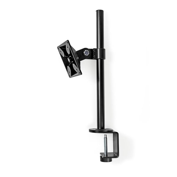 Nedis ERGOSMM100BK fäste och ställ till bildskärm 61 cm (24") Hylla Svart