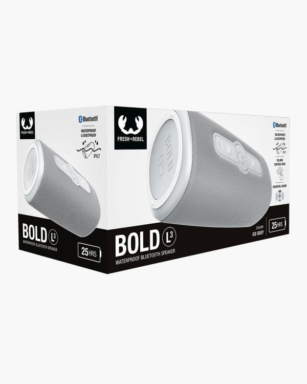 Fresh 'n Rebel BTS Bold L3 Bärbar monohögtalare Grå 40 W