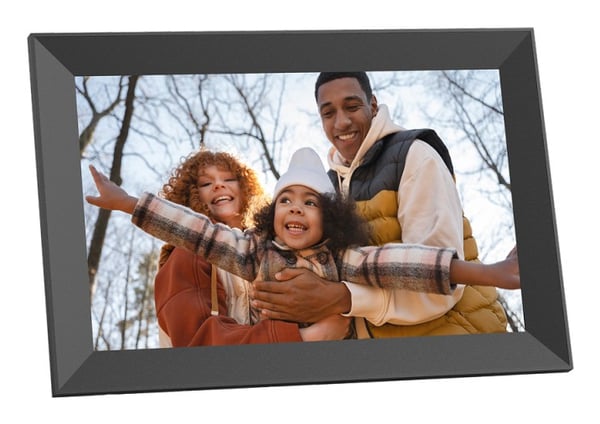 Miniatyrbillede 1 af 5: AgfaPhoto APF1000 digital fotoramme Sort 25,4 cm (10") Wi-Fi