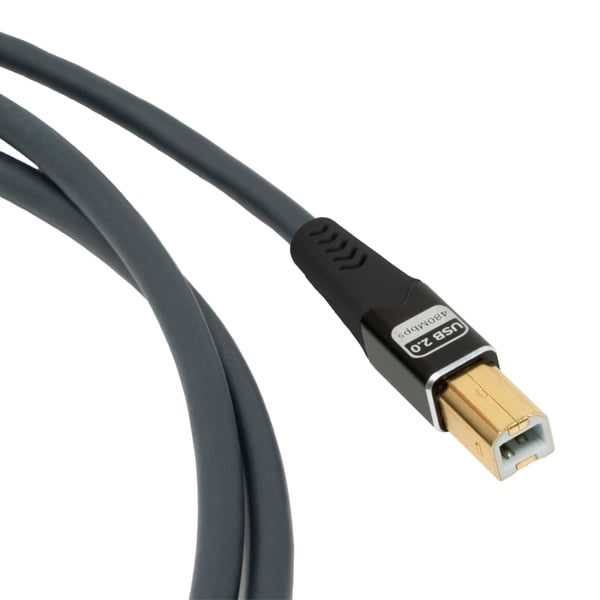 OEHLBACH D1C9379 USB-kablar USB 2.0 10 m USB A USB B 0,48 Gbit/s Antracit
