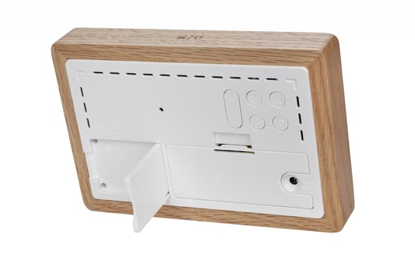 TFA-Dostmann Oak Ek, Silver Batteri