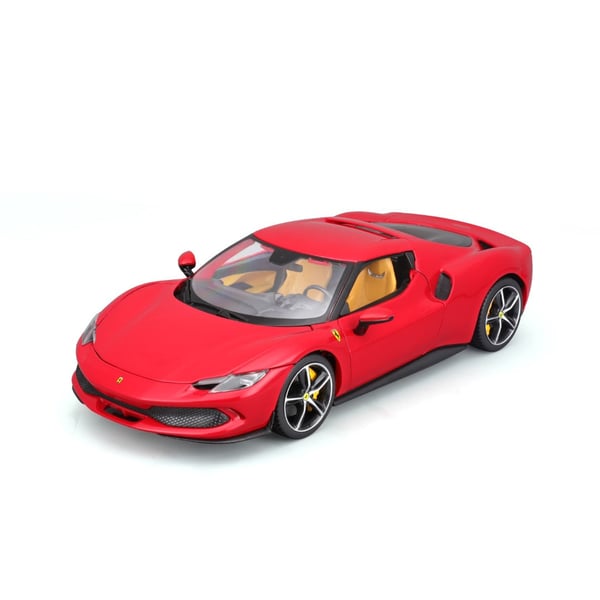 BBURAGO Ferrari 296 GTB 1:18 Superauton pienoismalli Esikoottu