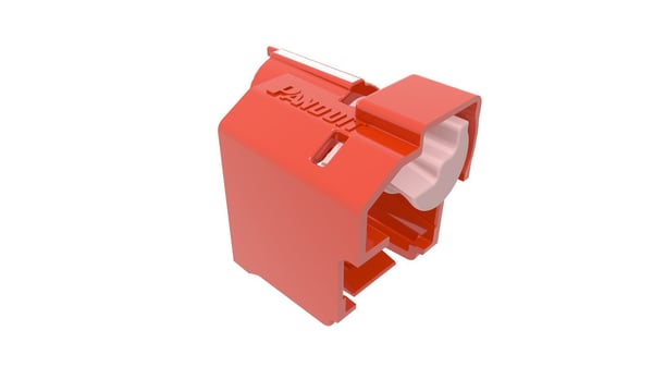Miniatyrbillede 2 af 2: Panduit PSL-DCPLE kabelorganisator Rød 1 stk