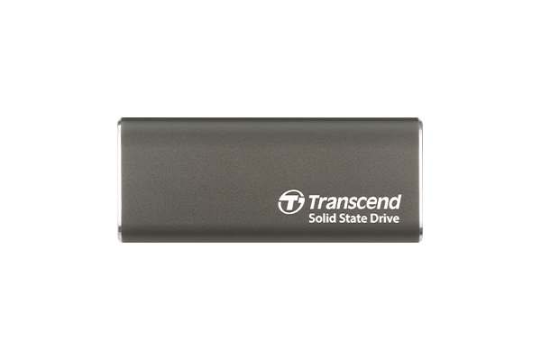 Transcend ESD265C 2 TB USB Type-C 3.2 Gen 2 (3.1 Gen 2) Grå