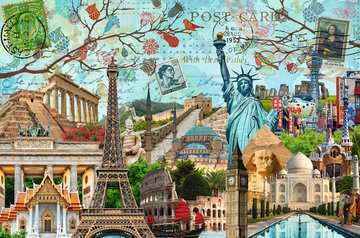 Ravensburger Big City Collage Kuviopalapeli Kaupunki