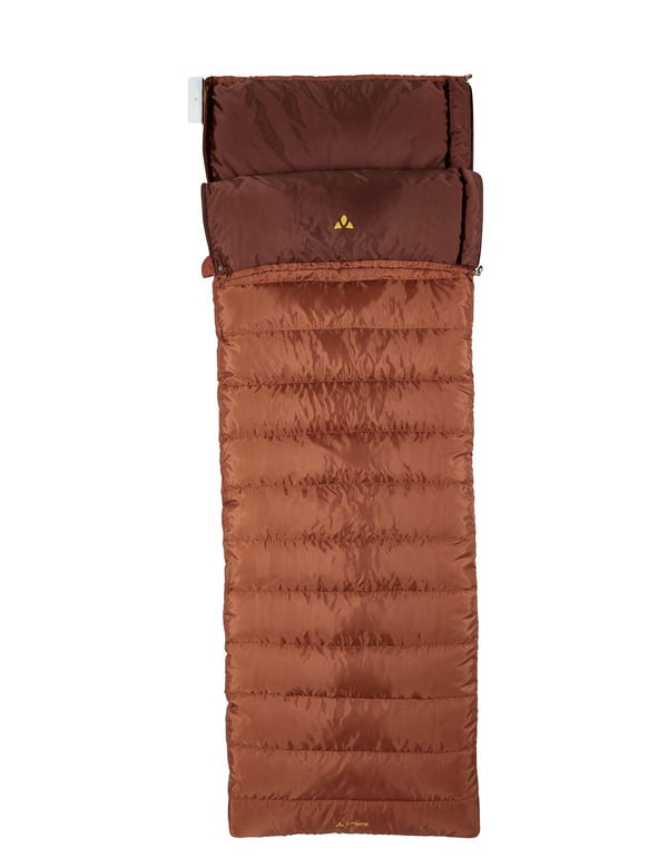 VAUDE Alpsee 400 Vuxen Rektangulär sovsäck Polyester Terrakotta