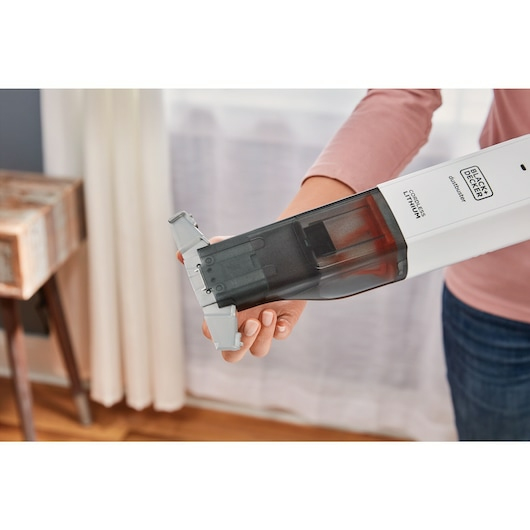 Miniatyrbild 3 av 22: Black & Decker HLVC315J11-QW handdammsugare Svart, Vit Utan påse