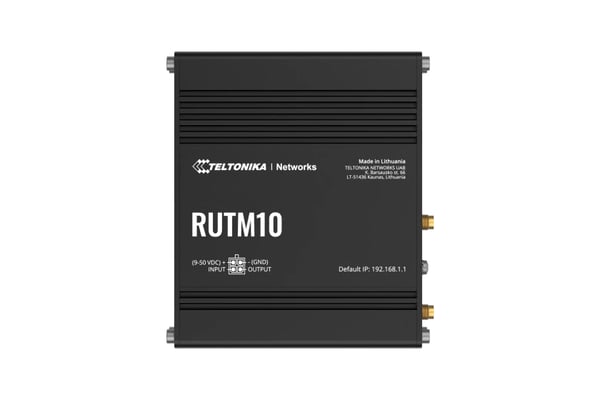 Teltonika RUTM10 trådlös router Gigabit Ethernet Dual-band (2,4 GHz / 5 GHz) Svart