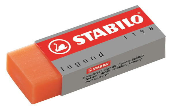 STABILO Legend viskelæder Polyvinylchlorid (PVC) Forskellige farver 20 stk
