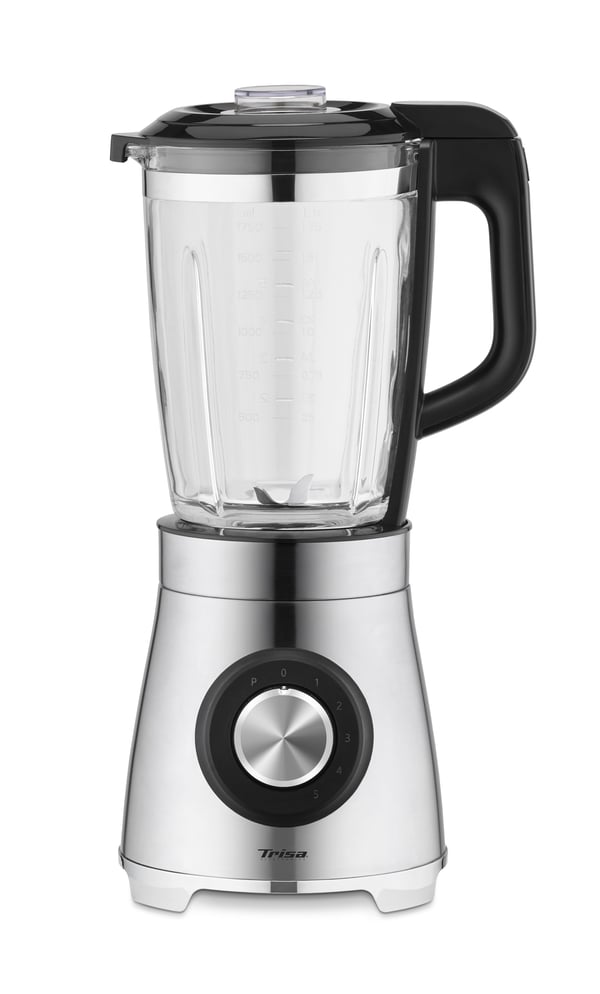 Trisa Electronics Vario Power Mix 1,75 l Bänkmixer 1000 W Svart, Silver
