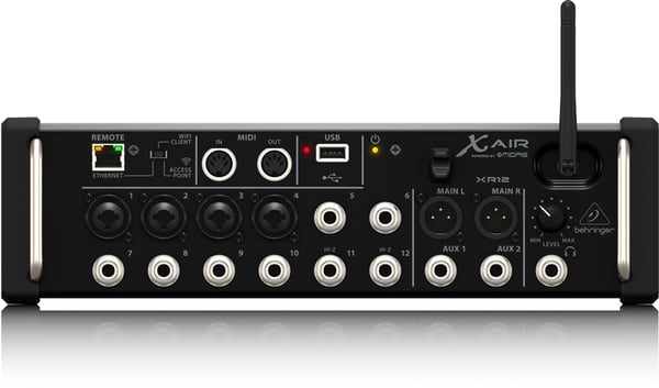 Pikkukuva 8 / 9: Behringer XR12 miksauslaite 12 kanavaa Musta