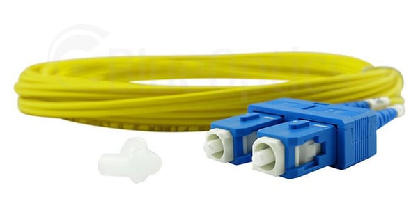 BlueOptics SFP3232BU2MS InfiniBand och fiberoptisk kabel 2 m SC Gul