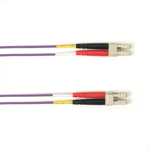 Telegärtner LC/LC, 50/125, 2m InfiniBand och fiberoptisk kabel Violett