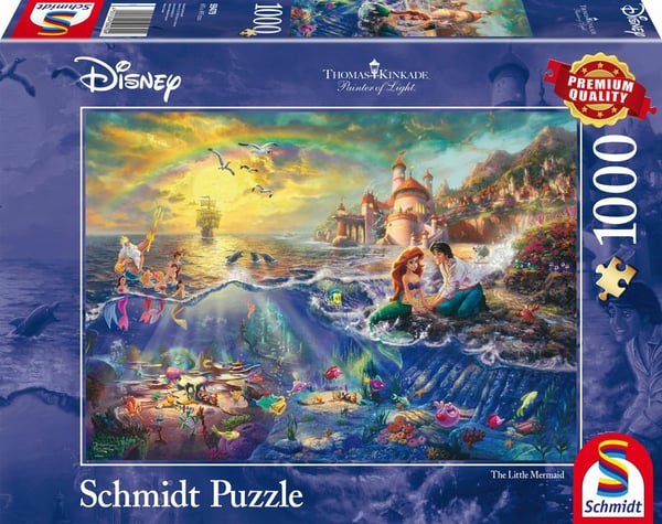 Schmidt Spiele 59479 puslespil 1000 stk Tegnefilm